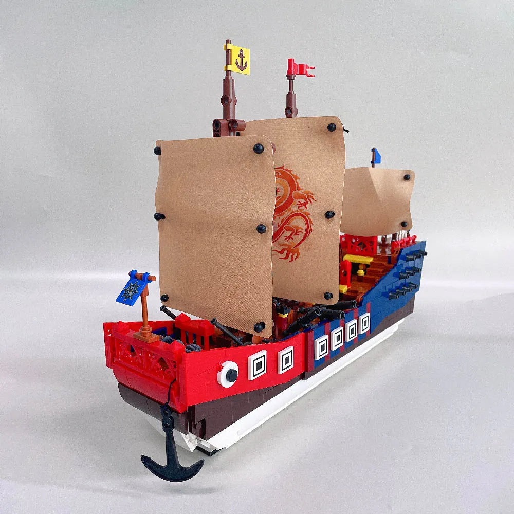 Building Blocks Creator Boat Expert MOC The Hero Ship Bricks Toys - 3