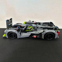 Thumbnail for Building Blocks Tech PEUGEOT 9X8 24H Le Mans Hybrid Hypercar Bricks Toy - 10