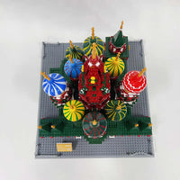 Thumbnail for Building Blocks Architecture MOC Famous Saint Basil’s Cathedral Bricks Toys - 14