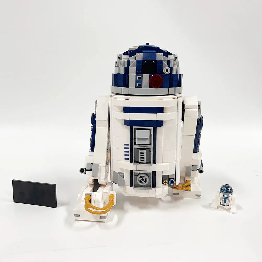Building Blocks MOC Star Wars Custom R2-D2 Robot Bricks Toy Construction Set Toys - 1