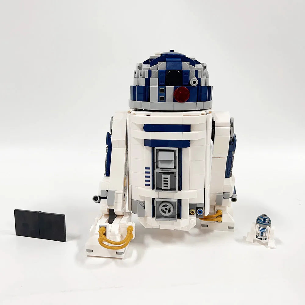 Building Blocks MOC Star Wars Custom R2 - D2 Robot Bricks Toy - 1