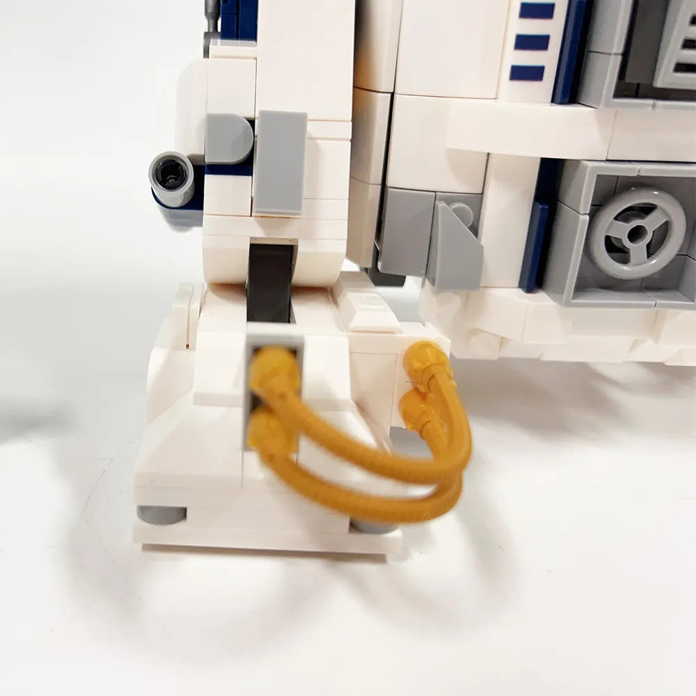 Building Blocks MOC Star Wars Custom R2 - D2 Robot Bricks Toy - 4