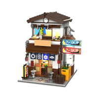 Thumbnail for Building Blocks Creator Expert MOC Japanese Style Canteen Bricks Toy - 1