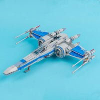 Thumbnail for Building Blocks Star Wars MOC First Order X-Wing Bricks Toy 05029 - 8