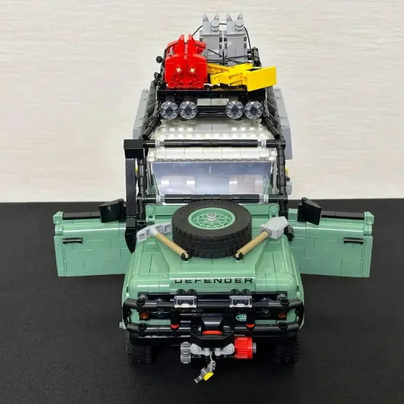 Building Blocks Creator Tech MOC Land Rover Defender 90 Bricks Toy - 11