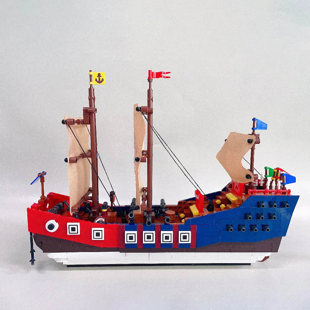 Building Blocks Creator Boat Expert MOC The Hero Ship Bricks Toys - 4
