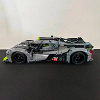 Thumbnail for Building Blocks Tech PEUGEOT 9X8 24H Le Mans Hybrid Hypercar Bricks Toy - 2