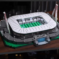 Thumbnail for Building Blocks Creator Expert MOC Juventus Allianz Stadium Bricks Toy - 4