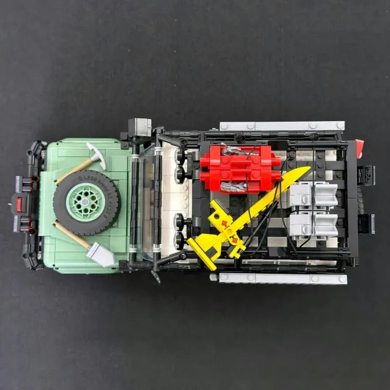 Building Blocks Tech Creator Expert Land Rover Defender 90 Bricks Toy - 12