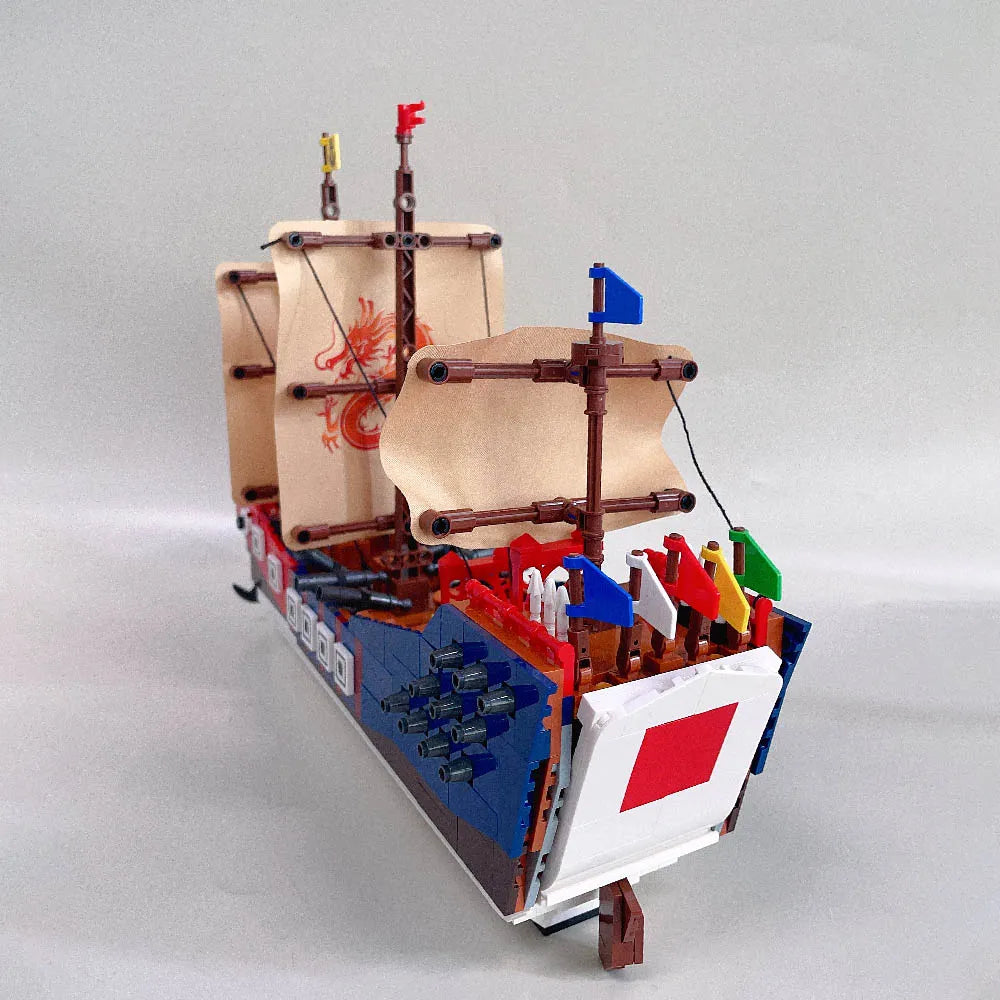 Building Blocks Creator Boat Expert MOC The Hero Ship Bricks Toys - 5