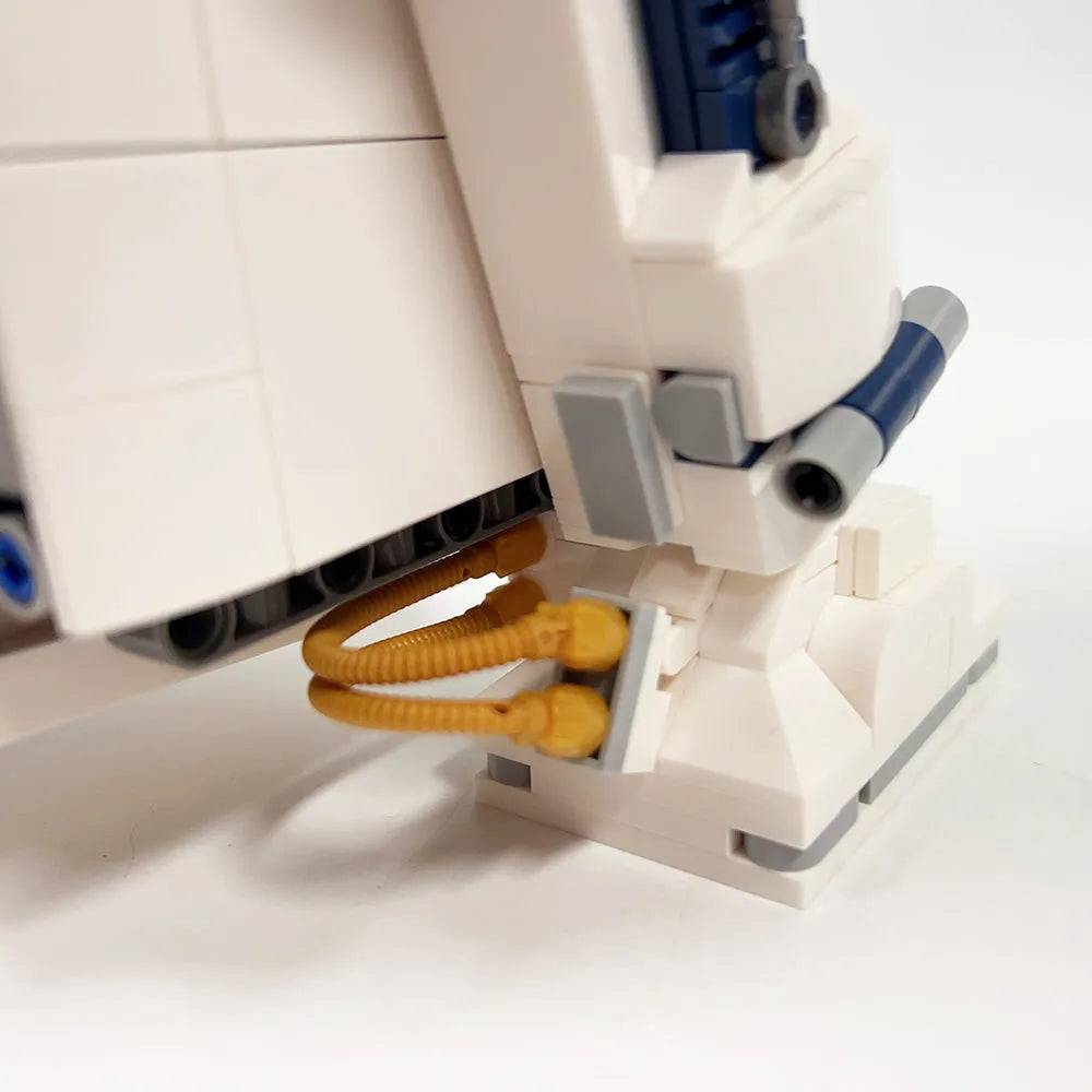 Custom R2 D2 MOC Star Wars Custom R2-D2 Robot Building Blocks Toy