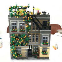 Thumbnail for Building Blocks Expert MOC 89107 Lion Pub Club Bricks House Kids Toys - 12