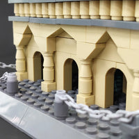 Thumbnail for Building Blocks MOC Architecture Paris Notre Dame Cathedral Bricks Toy - 16