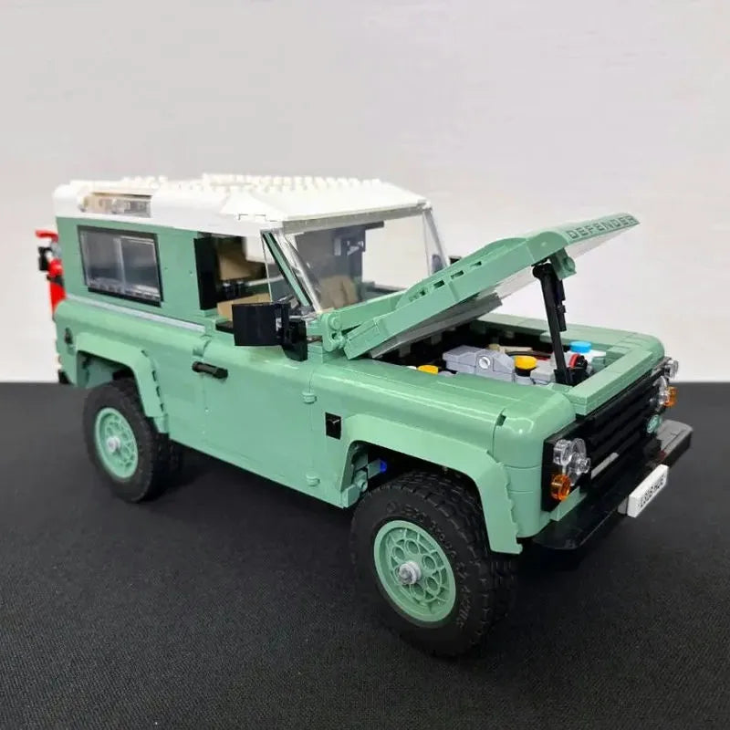 Building Blocks Tech Creator Expert Land Rover Defender 90 Bricks Toy - 9