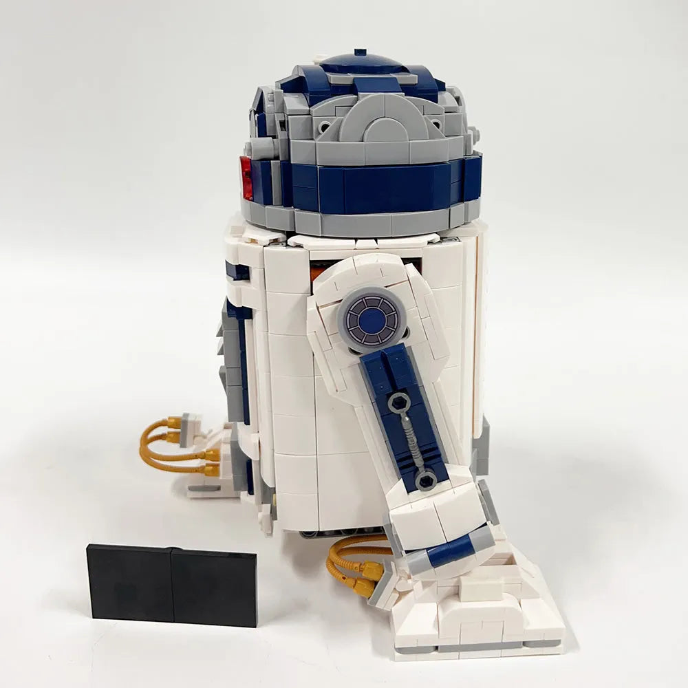 Building Blocks MOC Star Wars Custom R2 - D2 Robot Bricks Toy - 7