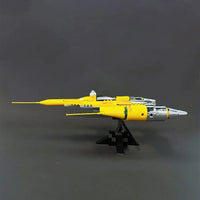 Thumbnail for Building Blocks Star Wars MOC Naboo Starfighter Shuttle Bricks Toy - 5