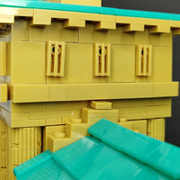 Thumbnail for Building Blocks MOC Architecture Berlin Brandenburg Gate Bricks Toy Construction Set Toys - 15