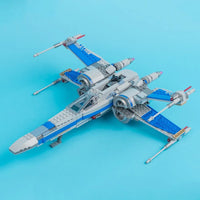 Thumbnail for Building Blocks Star Wars MOC First Order X-Wing Bricks Toy 05029 - 11