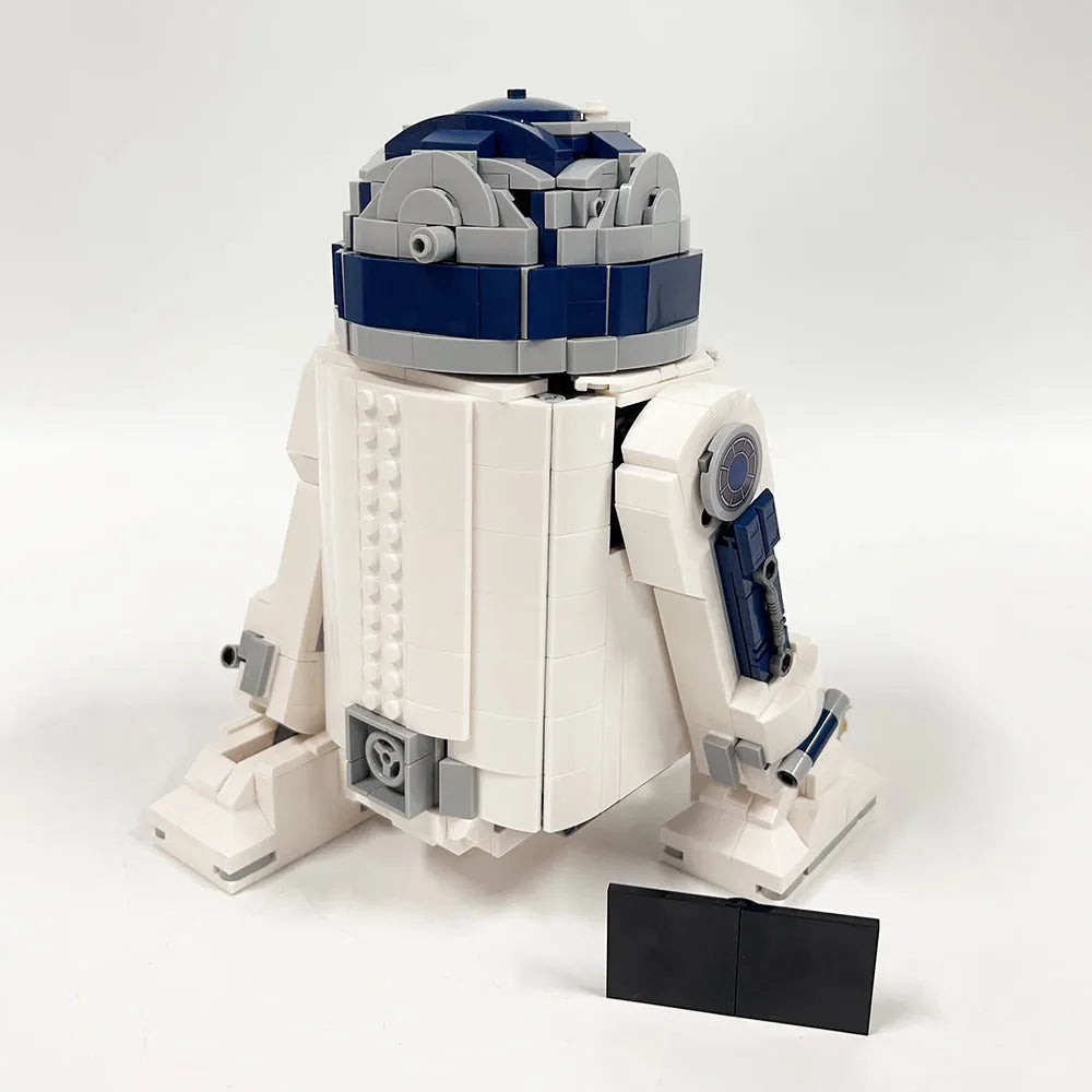 Custom R2 D2 MOC Star Wars Custom R2-D2 Robot Building Blocks Toy