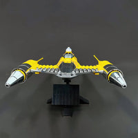 Thumbnail for Building Blocks Star Wars MOC Naboo Starfighter Shuttle Bricks Toy - 6