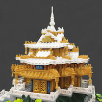 Thumbnail for Building Blocks Architecture Famous China LAOJUN Mountain Bricks Toy - 5