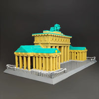Thumbnail for Building Blocks MOC Architecture Berlin Brandenburg Gate Bricks Toy Construction Set Toys - 16