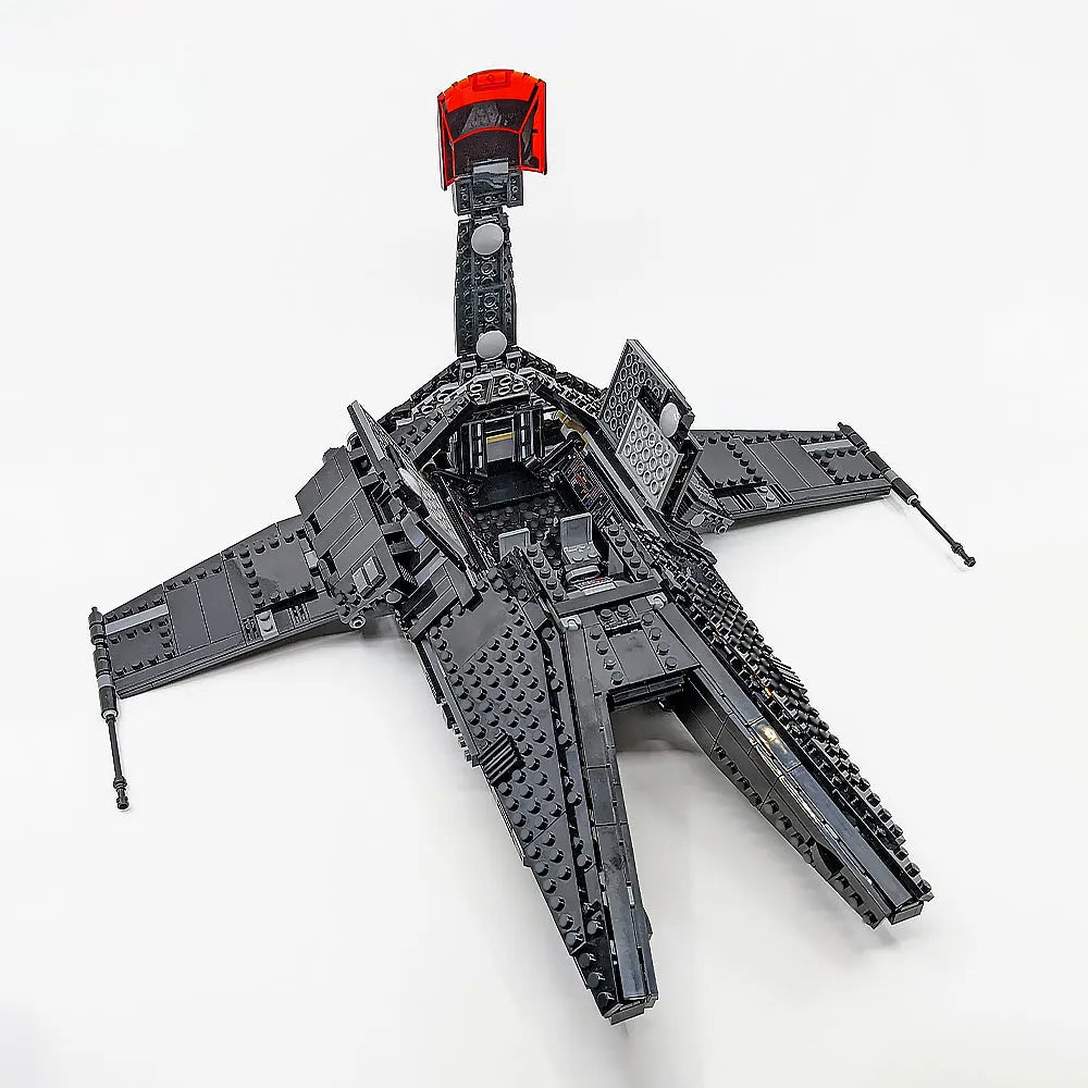Building Blocks Star Wars MOC Inquisitor Transport Scythe Bricks Toy - 1