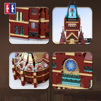Thumbnail for Building Blocks Creator Expert MOC Harvard Memorial Hall Bricks Toy - 4