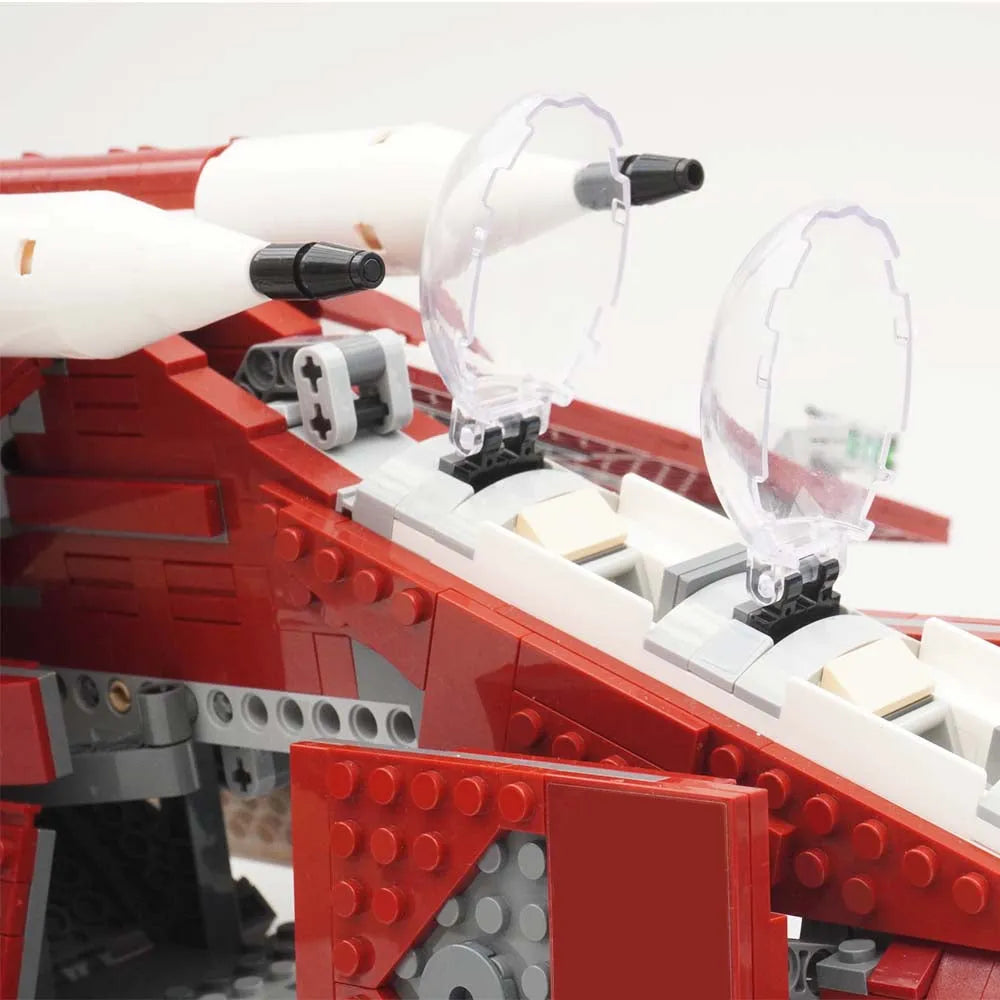 Building Blocks Star Wars MOC Coruscant Guard Gunship Bricks Toy - 5