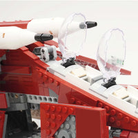 Thumbnail for Building Blocks Star Wars MOC Coruscant Guard Gunship Bricks Toy - 5