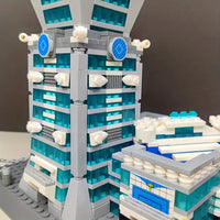 Thumbnail for Building Blocks MOC Architecture Taipei 101 Tower Bricks Toys - 10