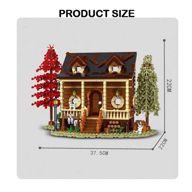 Building Blocks Creator Expert MOC Forest Cabin Bricks Toy Construction Set Toys - 3