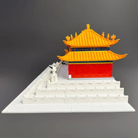 Thumbnail for Building Blocks Architecture City Palace Of Harmony Bricks Toys - 11