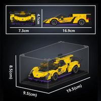 Thumbnail for Building Blocks Tech Mini Veneno Speed Car Champions Bricks Toy Construction Set Toys - 5