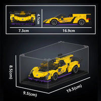 Thumbnail for Building Blocks Tech Mini Veneno Speed Car Champions Bricks Toy - 5