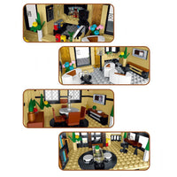 Thumbnail for Building Blocks Creator Experts MOC City Cafe Block Module Bricks Toy - 4