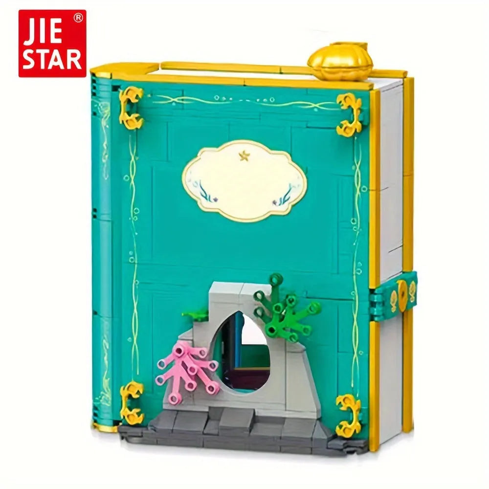 Building Blocks Creator Expert The Little Mermaid 3D Book Bricks Toy Construction Set Toys - 2