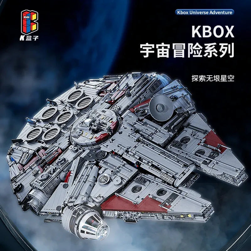 Building Blocks Star Wars MOC UCS Millennium Falcon Bricks Toy - 2