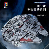 Thumbnail for Building Blocks Star Wars MOC UCS Millennium Falcon Bricks Toy - 2