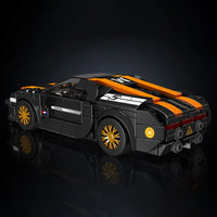 Thumbnail for Building Blocks Tech Mini Kyron 300 Car Speed Champions Bricks Toy - 3