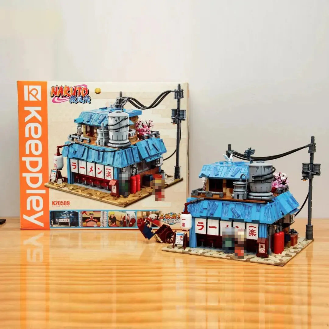 Building Blocks Movie Expert Japanese Noodle Shop House Bricks Toy - 8