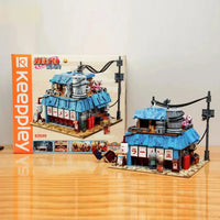 Thumbnail for Building Blocks Movie Expert Japanese Noodle Shop House Bricks Toy - 8
