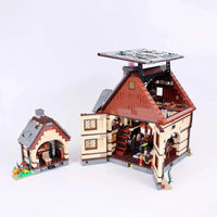 Thumbnail for Building Blocks Ideas Creator MOC Sanderson Sisters Cottage Bricks Toy - 6