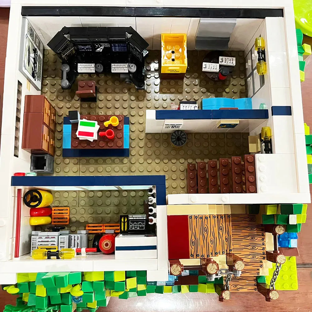 Building Blocks Creator Expert MOC Astronomical Observatory Modular Bricks Toy Construction Set Toys - 2