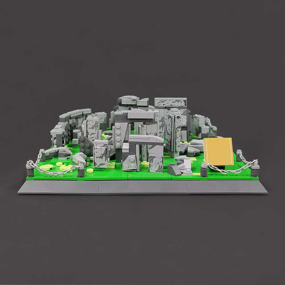 Building Blocks Creator Expert England Stonehenge Wiltshire Bricks Toy Construction Set Toys - 2