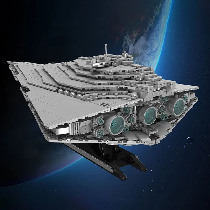 Building Blocks Star Wars MOC Renaissance Class Star Destroyer Bricks Toy - 2