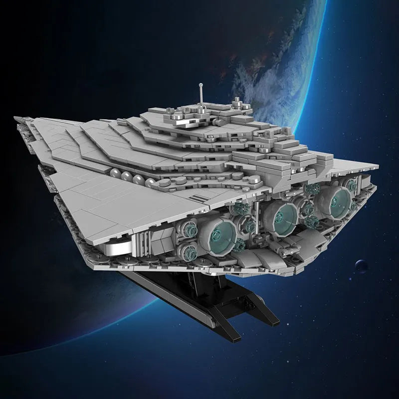 Building Blocks Star Wars MOC Renaissance Class Destroyer Bricks Toy - 2
