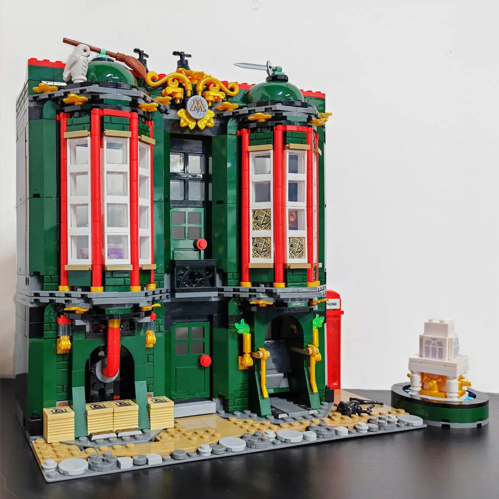 Building Blocks Creator Harry Potter MOC Magic Office Bricks Toy Construction Set Toys - 2