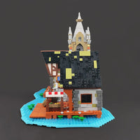 Thumbnail for Building Blocks Creator Expert MOC Medieval Town Market Bricks Toys Construction Set Toys - 2