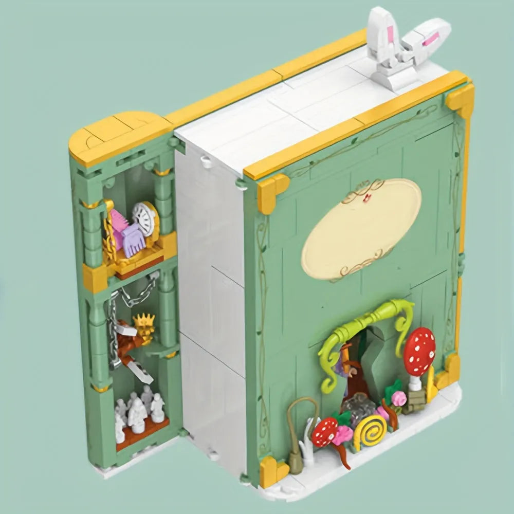 Building Blocks Creator Expert Alice In Wonderland 3D Book Bricks Toy - 1